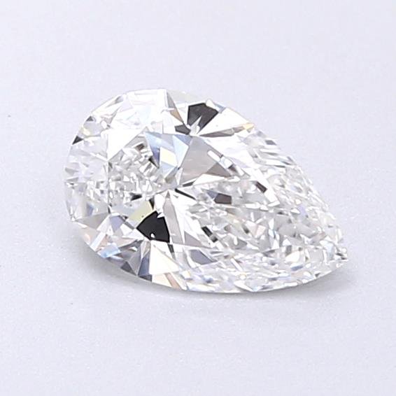 0.58ct E VS1 Rare Carat Ideal Cut Pear Lab Grown Diamond