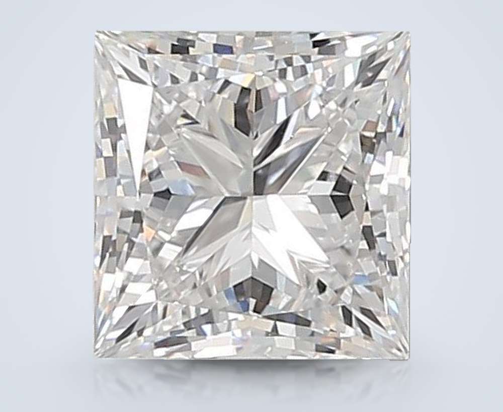 3.74 Carat Princess Lab Diamond