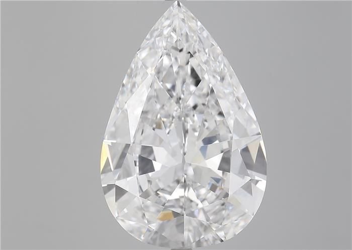 10.88ct D IF Very Good Cut Pear Diamond
