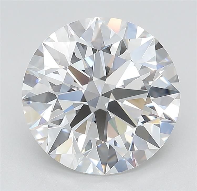 4.32ct D VVS1 Rare Carat Ideal Cut Round Lab Grown Diamond