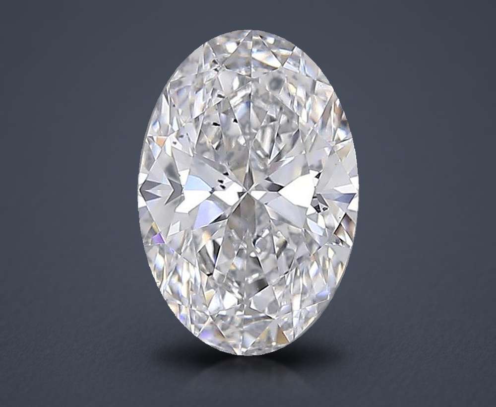 1.58 Carat Oval Lab Diamond
