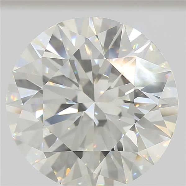 7.27ct K VVS2 Rare Carat Ideal Cut Round Diamond