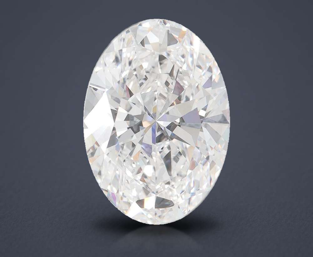 5.32 Carat Oval Lab Diamond