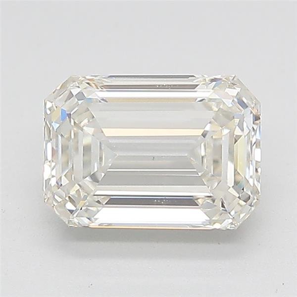 1.54ct I VS1 Rare Carat Ideal Cut Emerald Lab Grown Diamond