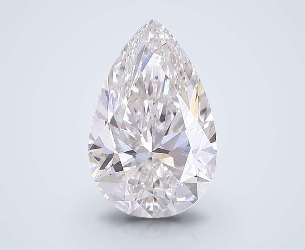 3.09 Carat Pear Lab Diamond
