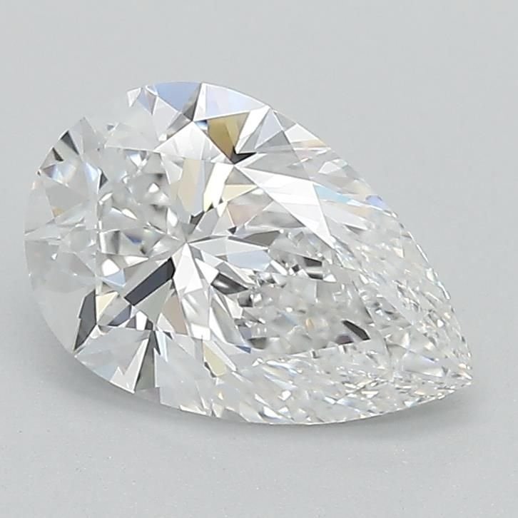 1.40ct E VS1 Rare Carat Ideal Cut Pear Lab Grown Diamond