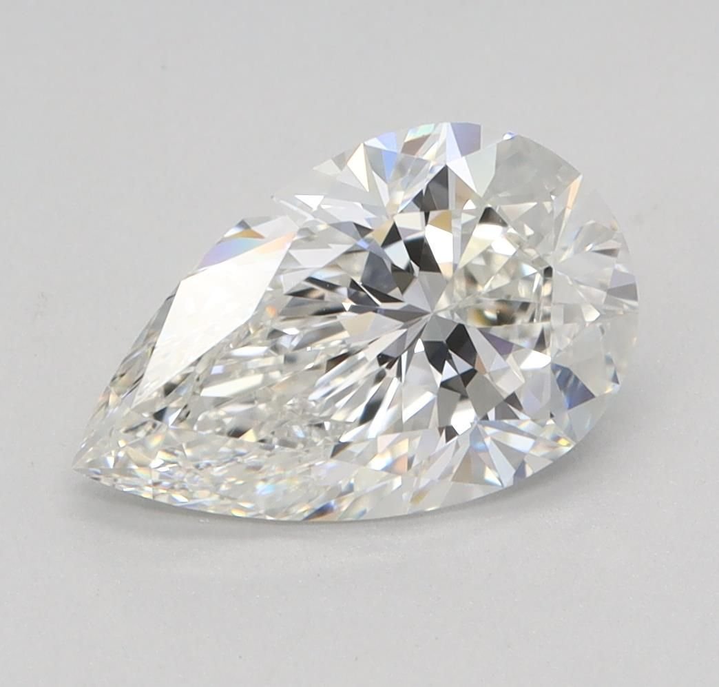 1.51ct G VS1 Rare Carat Ideal Cut Pear Lab Grown Diamond