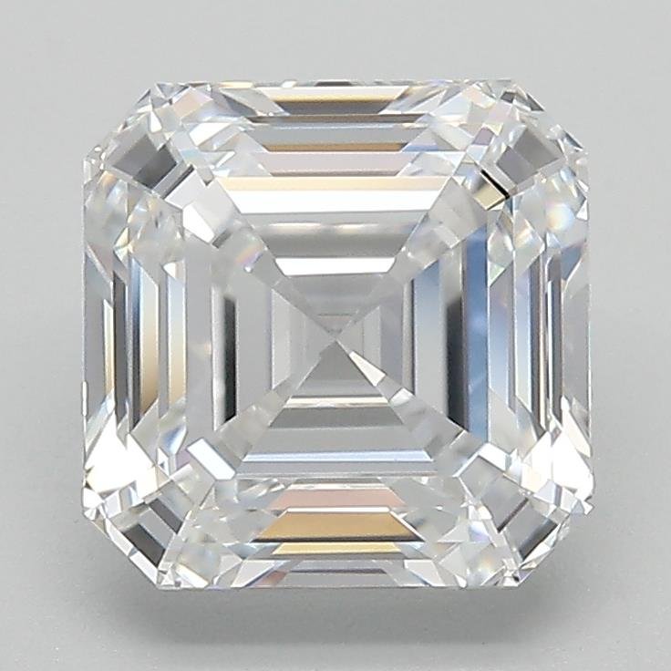 3.03ct E VS1 Rare Carat Ideal Cut Asscher Lab Grown Diamond