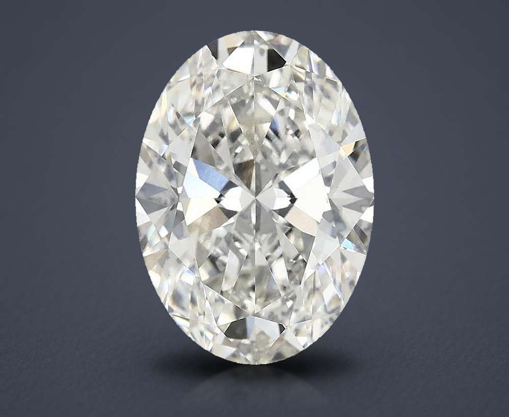 4.10 Carat Oval Lab Diamond