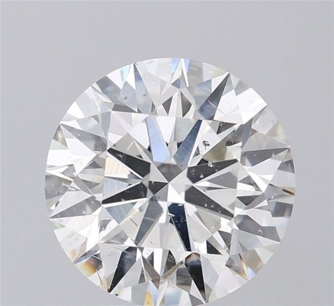 3.50ct H SI1 Rare Carat Ideal Cut Round Diamond
