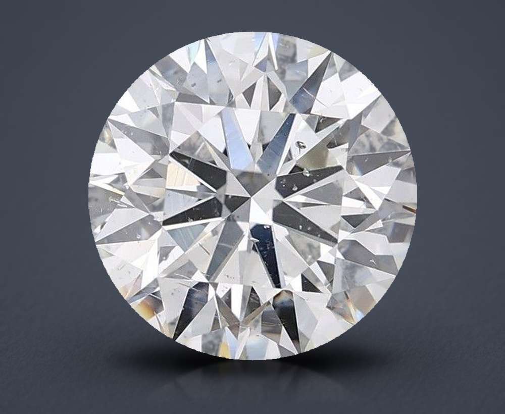 3.50 Carat Round Natural Diamond
