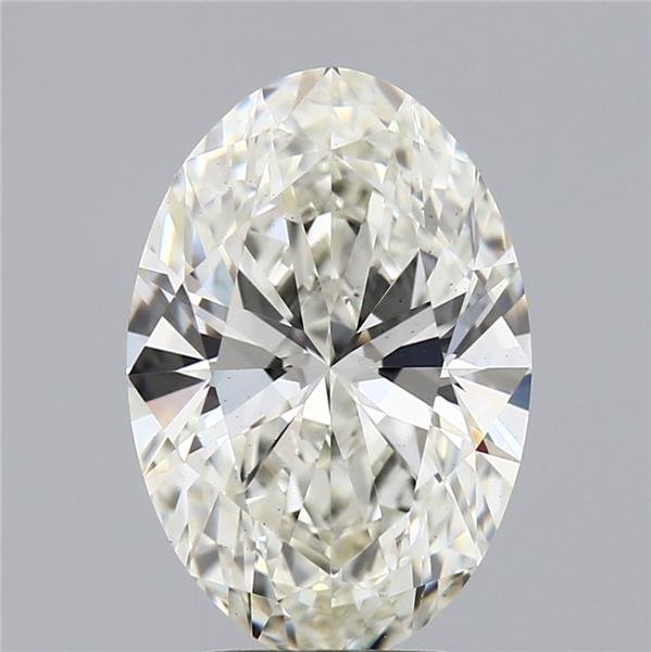 3.53ct I VS1 Rare Carat Ideal Cut Oval Lab Grown Diamond