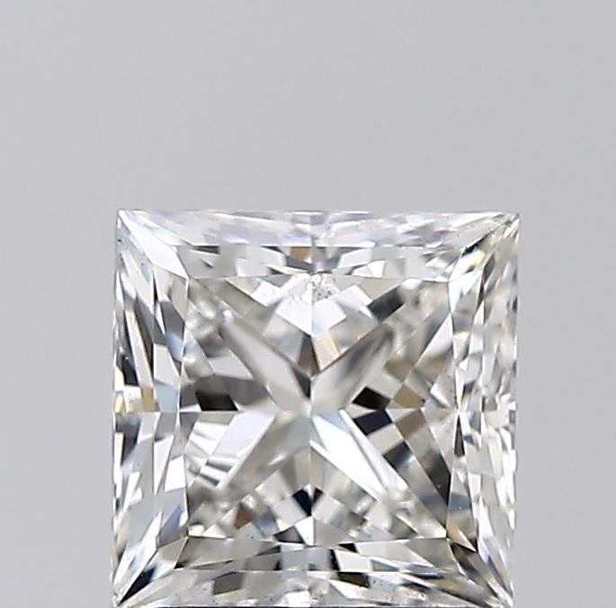 2.01ct I SI2 Rare Carat Ideal Cut Princess Diamond