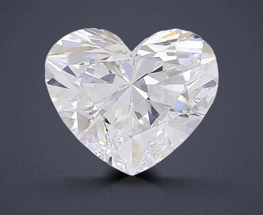 4.66 Carat Heart Lab Diamond