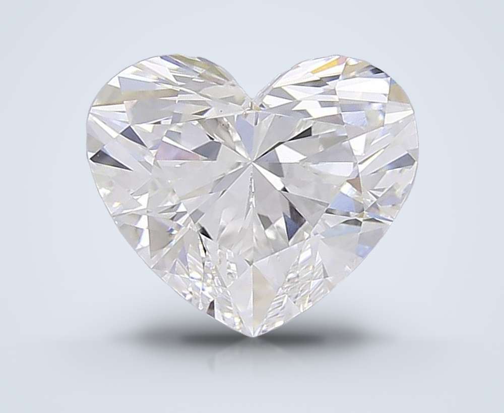 4.66 Carat Heart Lab Diamond