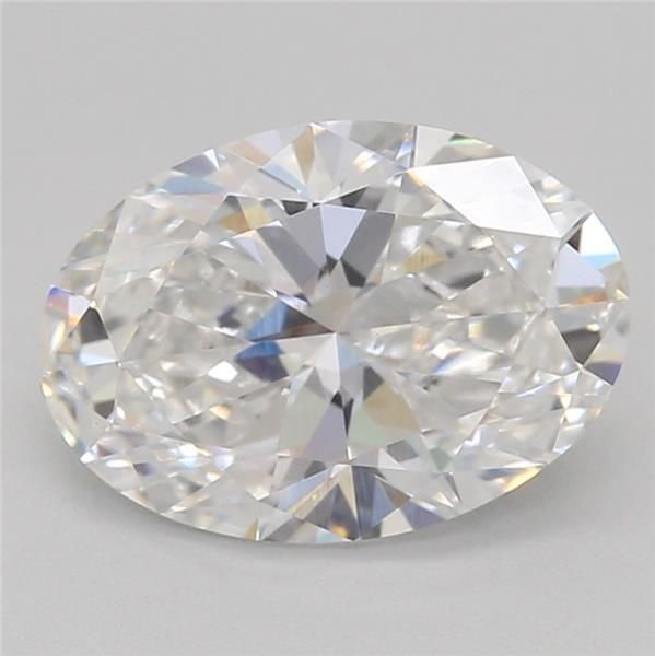 1.26ct D VS1 Rare Carat Ideal Cut Oval Lab Grown Diamond