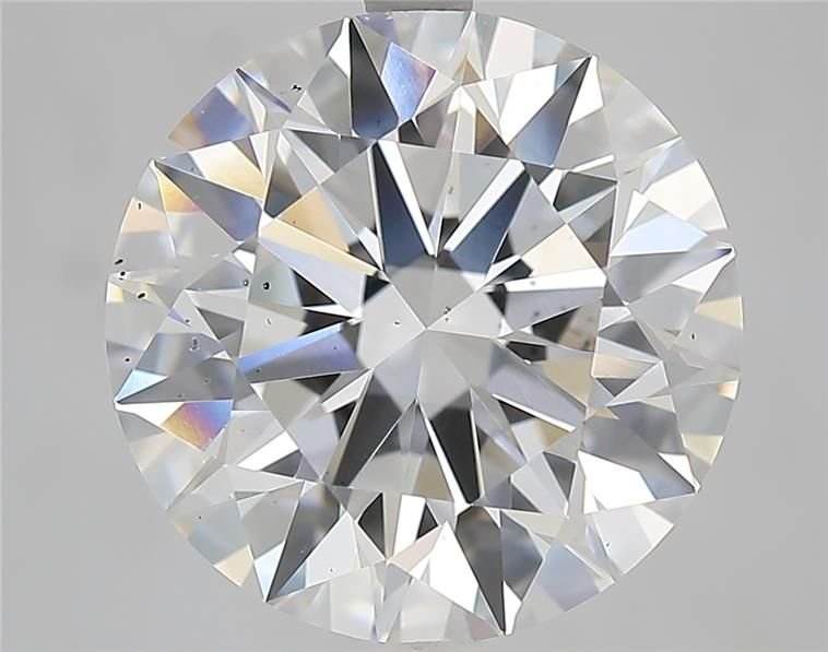 7.07ct D VS2 Rare Carat Ideal Cut Round Lab Grown Diamond