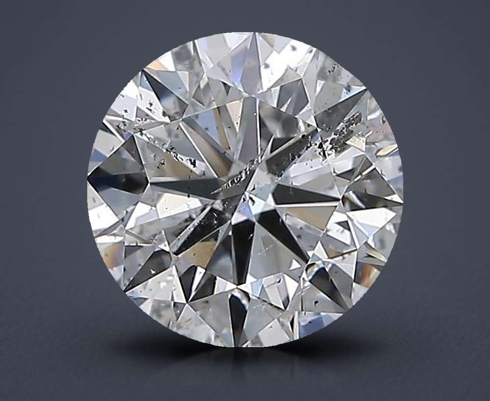 2.00 Carat Round Natural Diamond