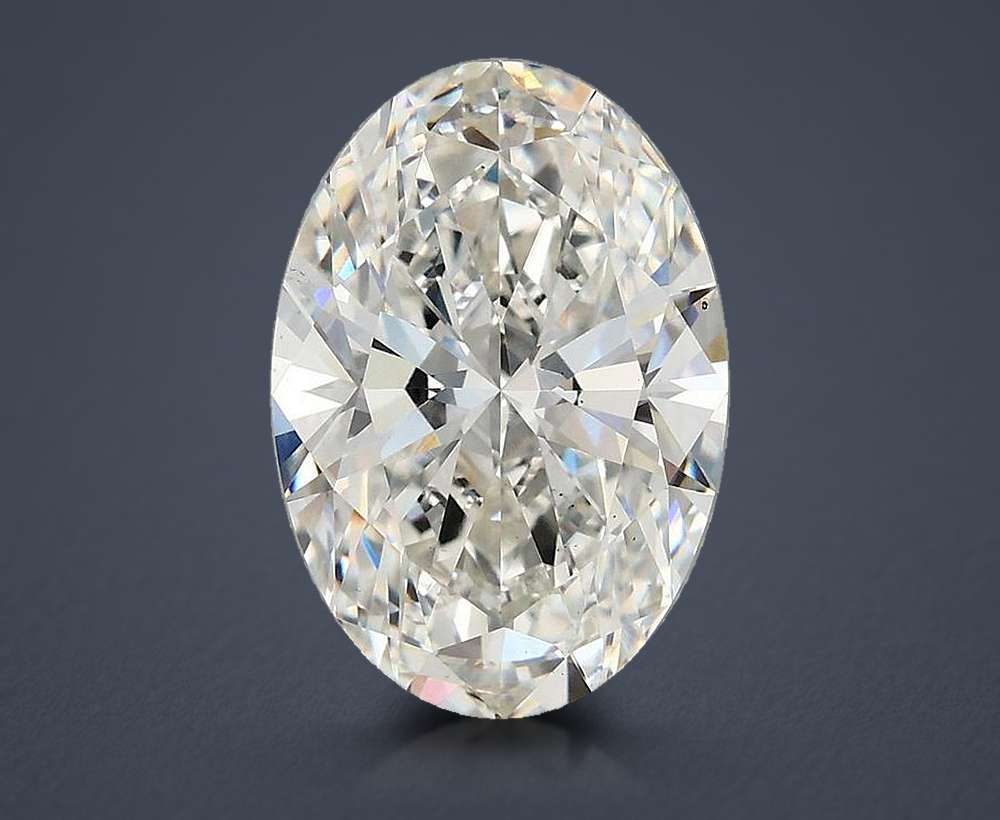 4.00 Carat Oval Lab Diamond