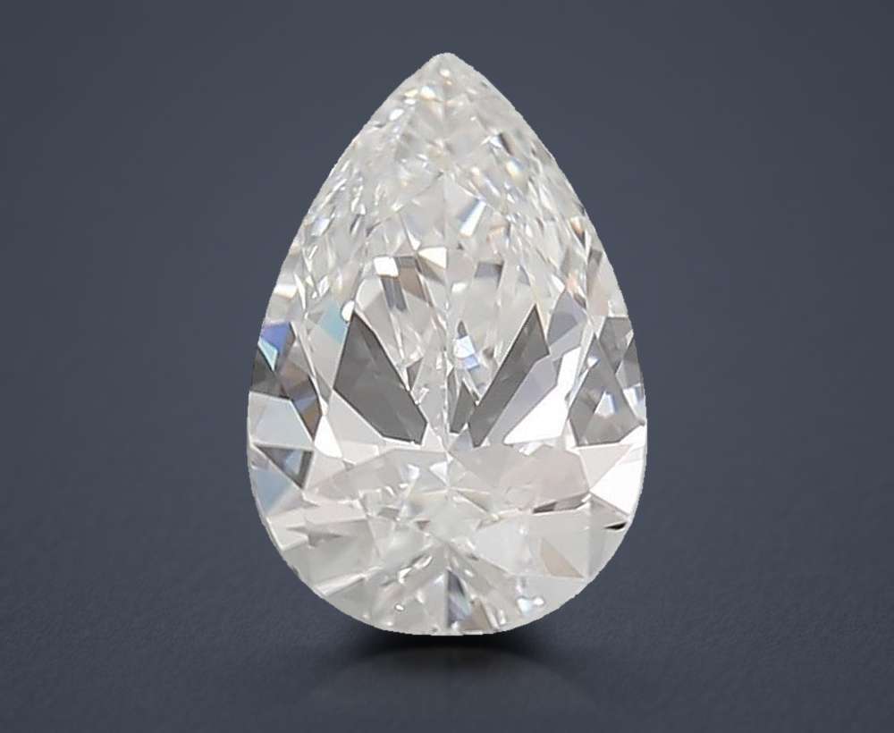 1.59 Carat Pear Lab Diamond