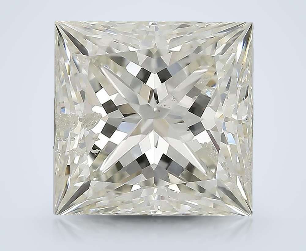 4.56 Carat Princess Natural Diamond