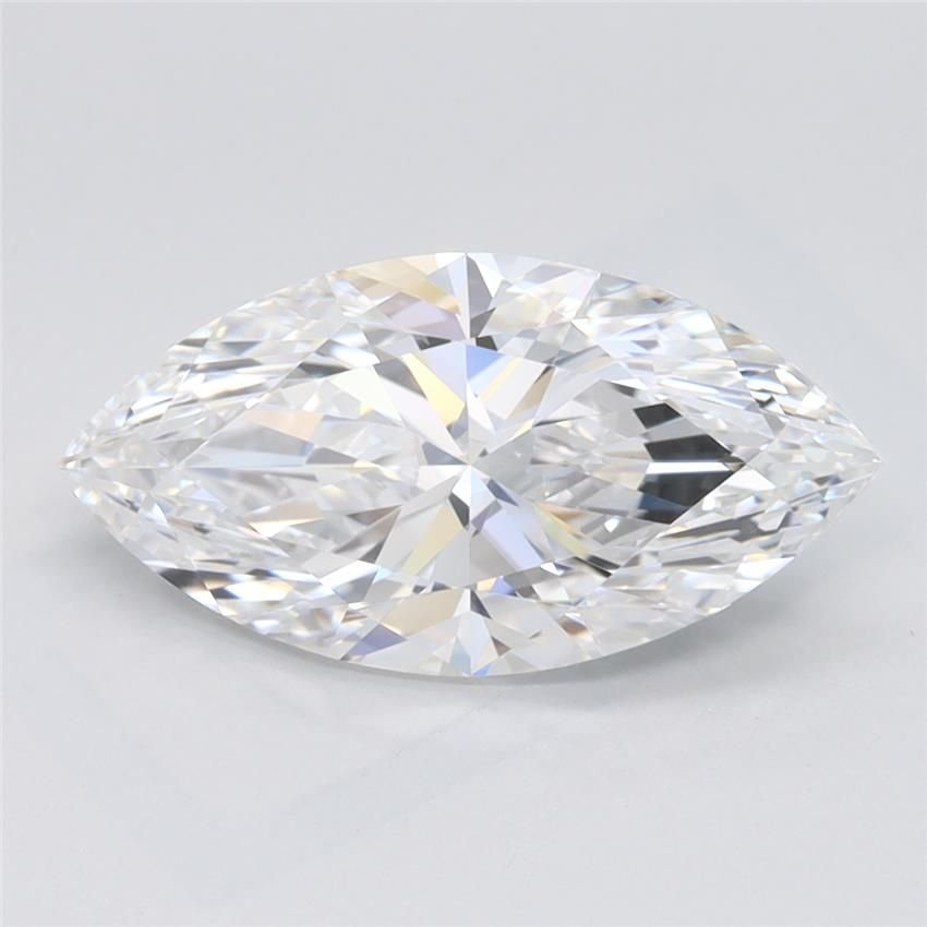 2.06ct D VVS1 Very Good Cut Marquise Lab Grown Diamond