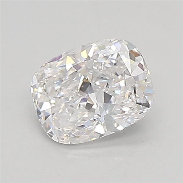 0.67ct D VVS2 Rare Carat Ideal Cut Cushion Lab Grown Diamond