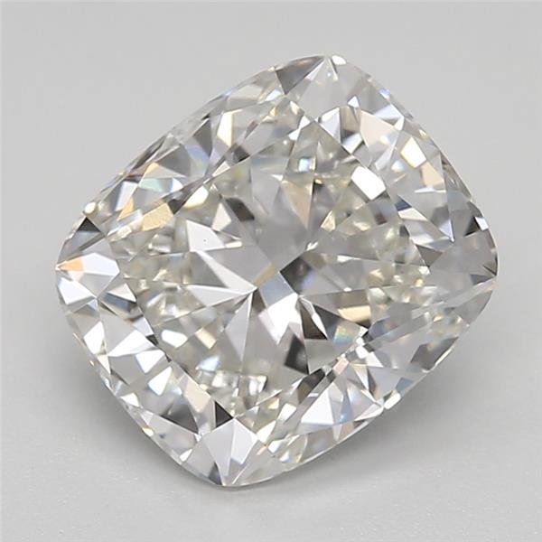 2.23ct H VVS2 Rare Carat Ideal Cut Cushion Lab Grown Diamond