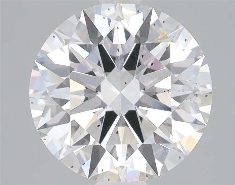 3.07ct F SI2 Rare Carat Ideal Cut Round Lab Grown Diamond