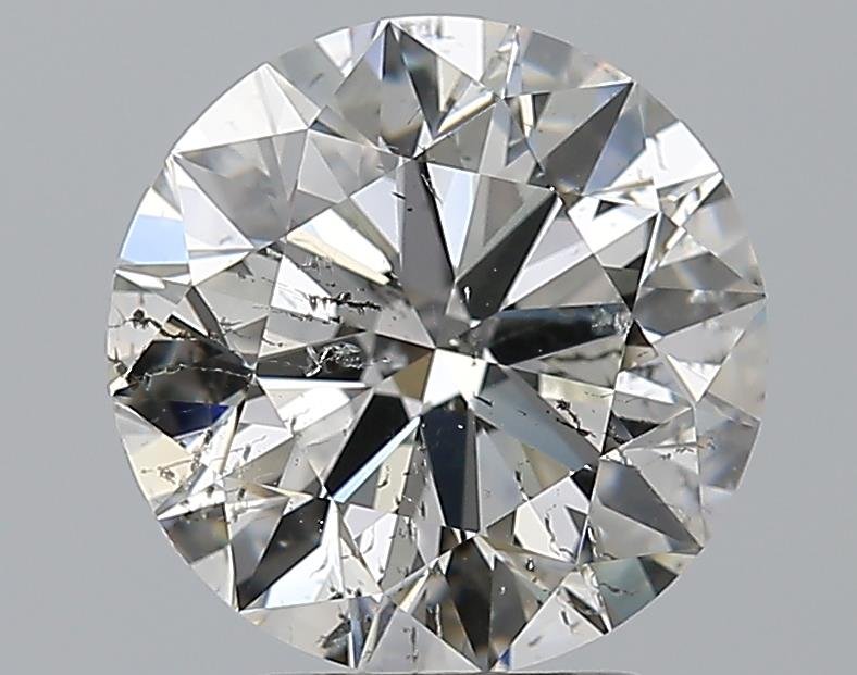 3.01 Carat Round Natural Diamond