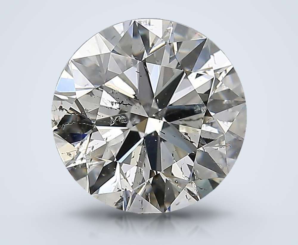 3.01 Carat Round Natural Diamond