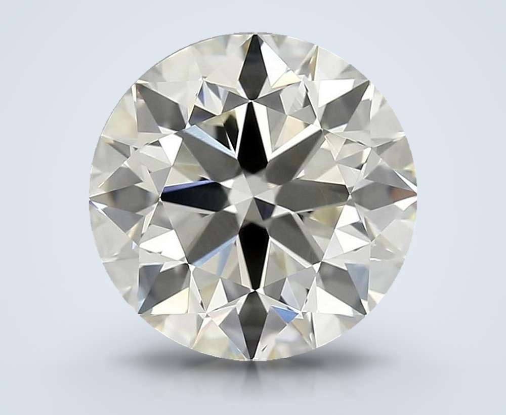 3.67 Carat Round Natural Diamond