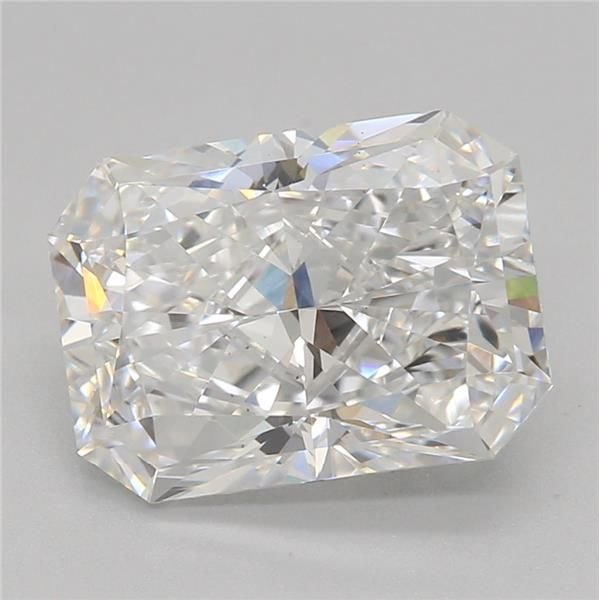 2.02ct D VS2 Rare Carat Ideal Cut Radiant Lab Grown Diamond