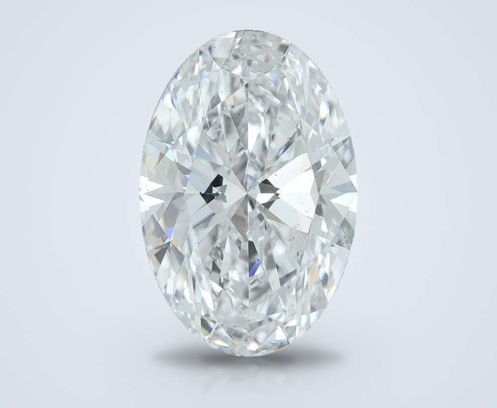 6.01 Carat Oval Lab Diamond