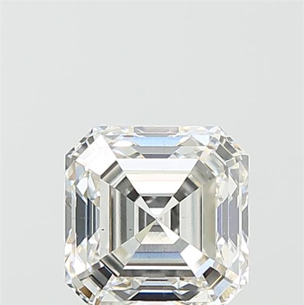 2.05ct H VS2 Rare Carat Ideal Cut Asscher Lab Grown Diamond