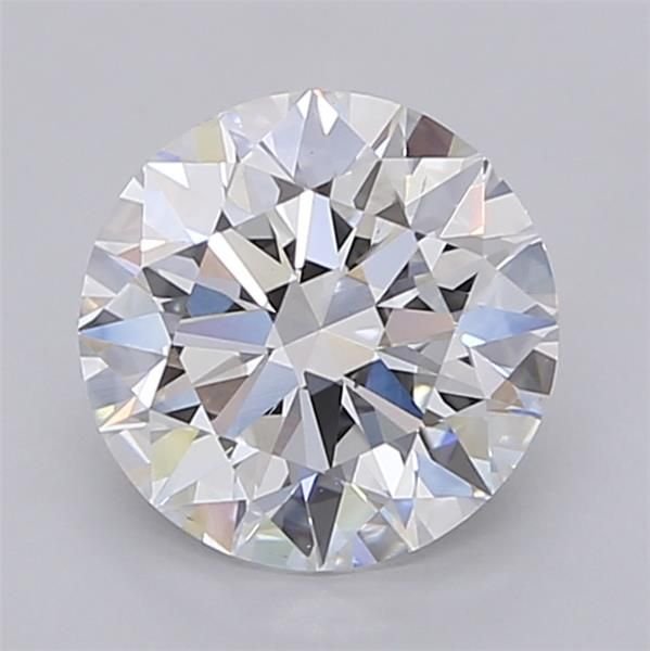 2.01ct E VS2 Rare Carat Ideal Cut Round Lab Grown Diamond