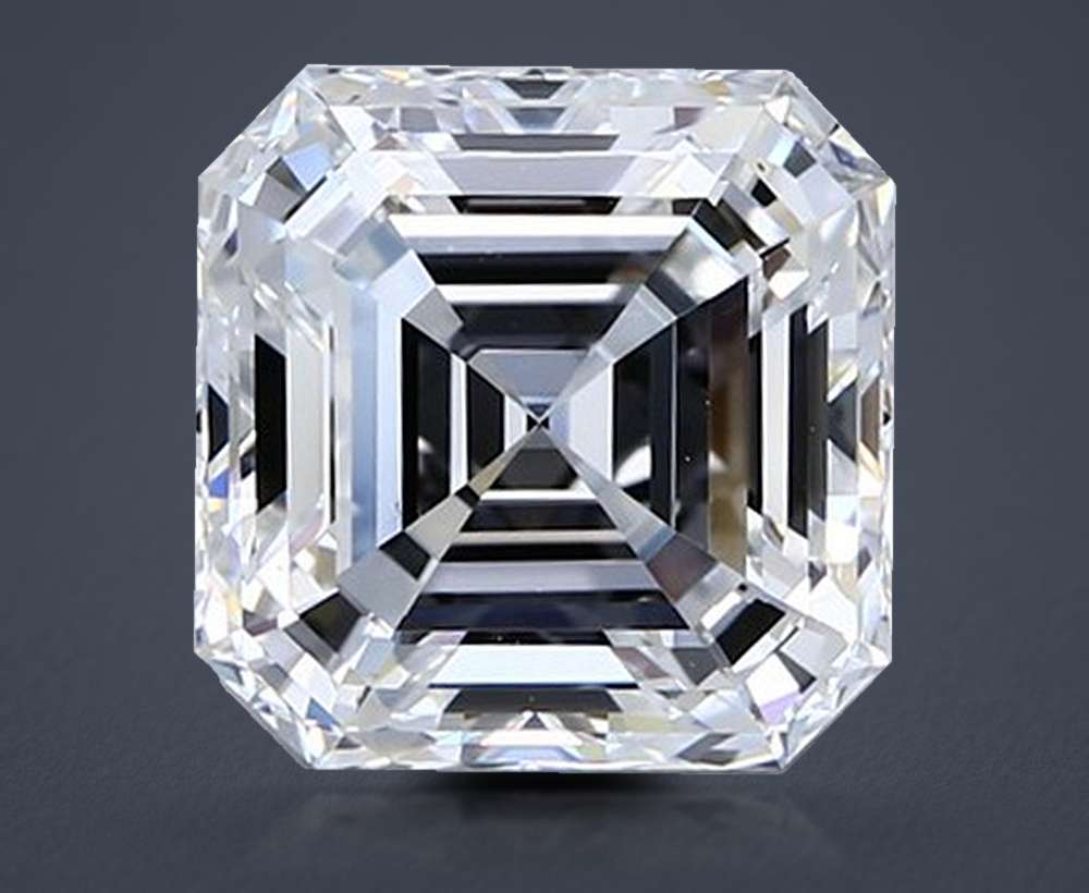 4.02 Carat Asscher Natural Diamond