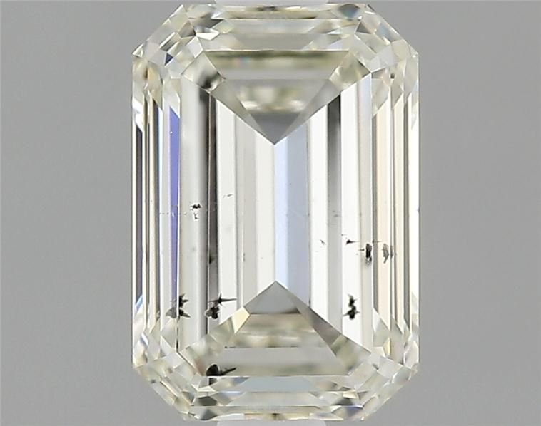 1.01ct I SI2 Rare Carat Ideal Cut Emerald Diamond