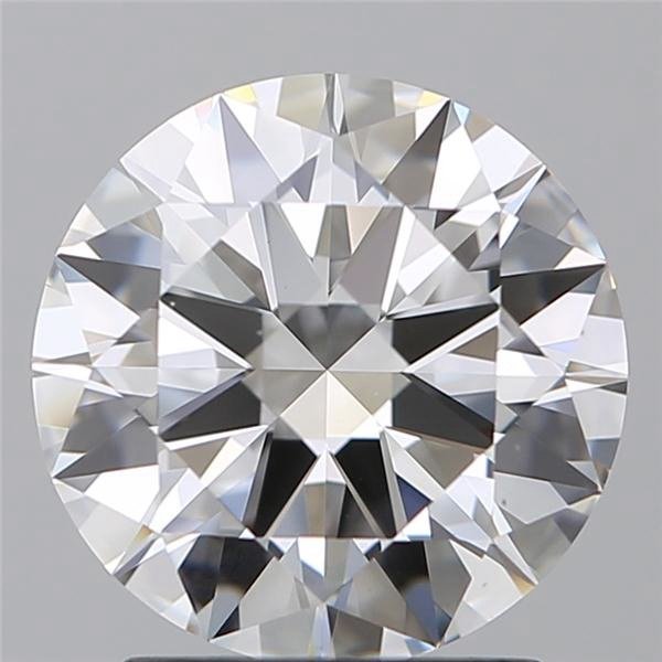 2.17ct F VS1 Rare Carat Ideal Cut Round Diamond