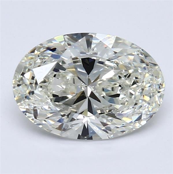 1.51ct K VVS2 Rare Carat Ideal Cut Oval Diamond