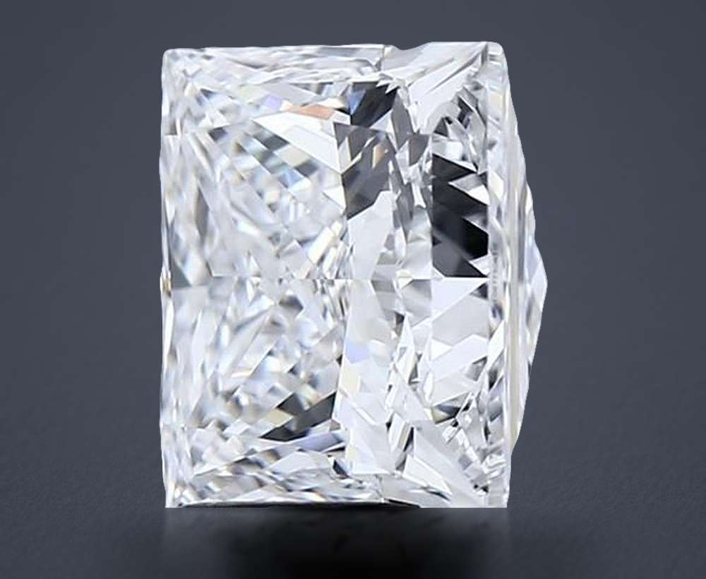 3.80 Carat Princess Lab Diamond