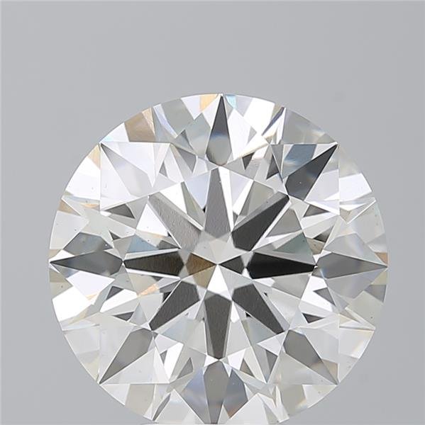 7.19ct H VS2 Rare Carat Ideal Cut Round Lab Grown Diamond