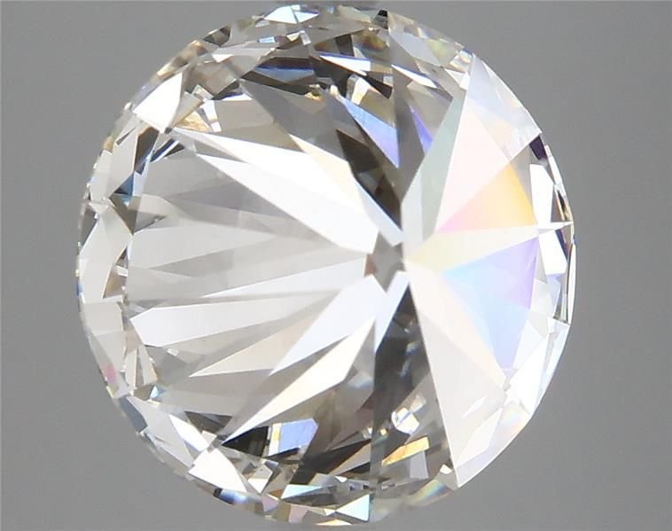 5.06ct H VS2 Rare Carat Ideal Cut Round Lab Grown Diamond