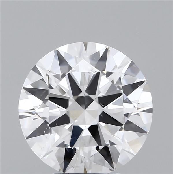 5.00ct F SI2 Rare Carat Ideal Cut Round Diamond