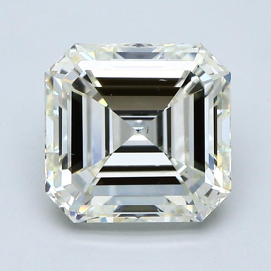 2.62ct K SI2 Very Good Cut Asscher Diamond