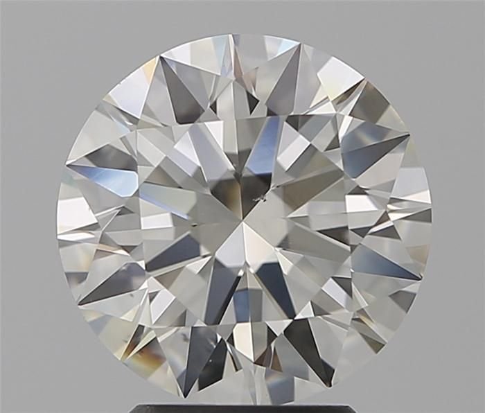 3.16ct J VS2 Rare Carat Ideal Cut Round Diamond