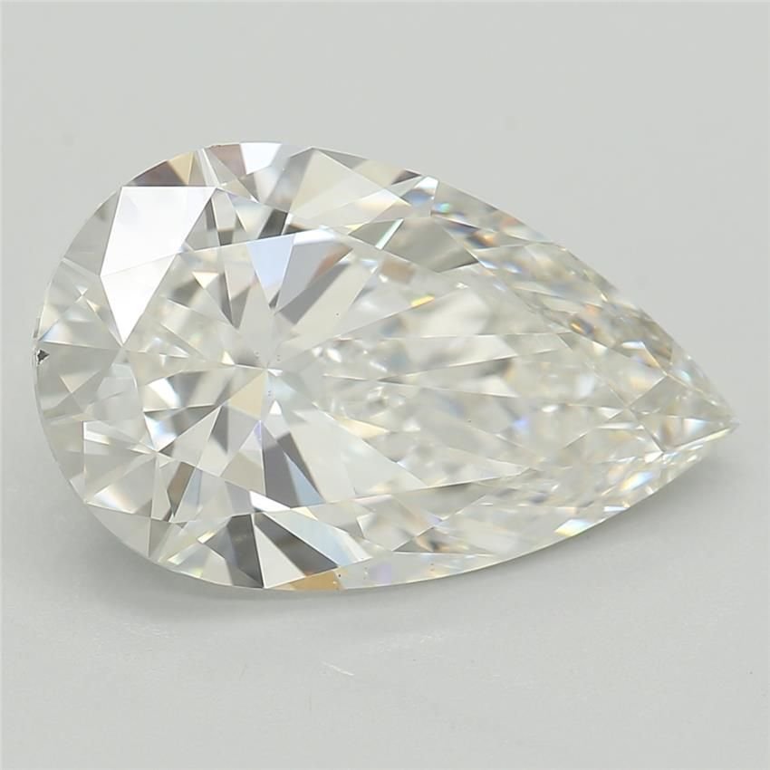 2.51ct F VS1 Rare Carat Ideal Cut Pear Lab Grown Diamond