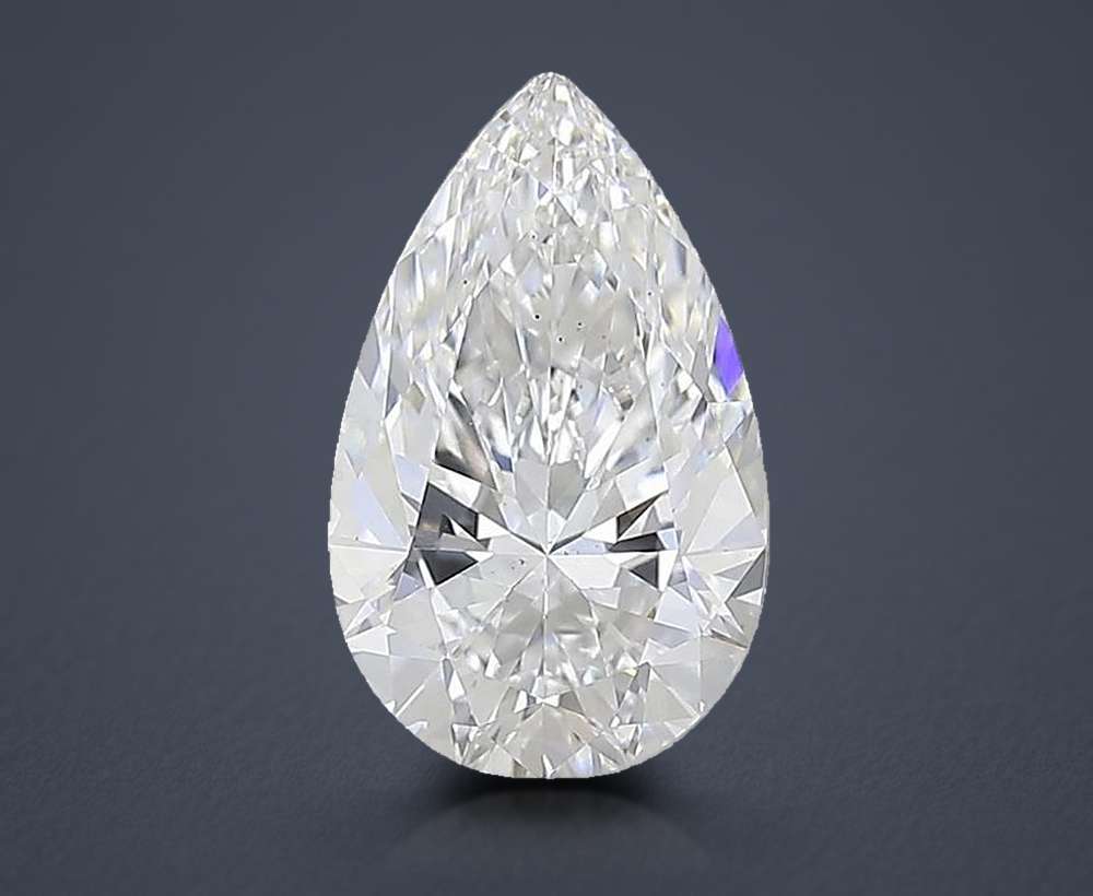 4.02 Carat Pear Lab Diamond