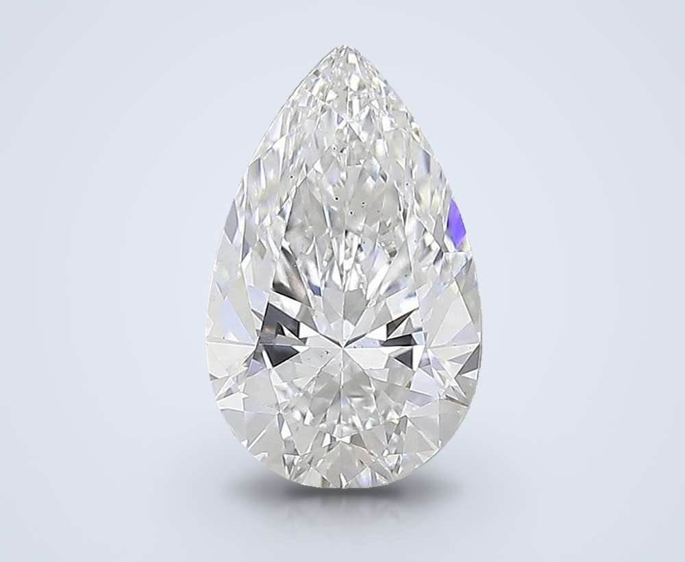 4.02 Carat Pear Lab Diamond