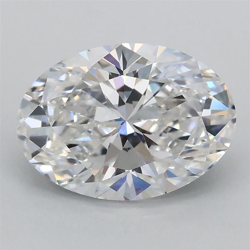 2.07ct D VVS2 Rare Carat Ideal Cut Oval Lab Grown Diamond